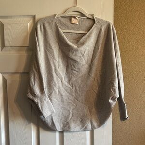 Kerisma Light Gray V-Neck Sweater